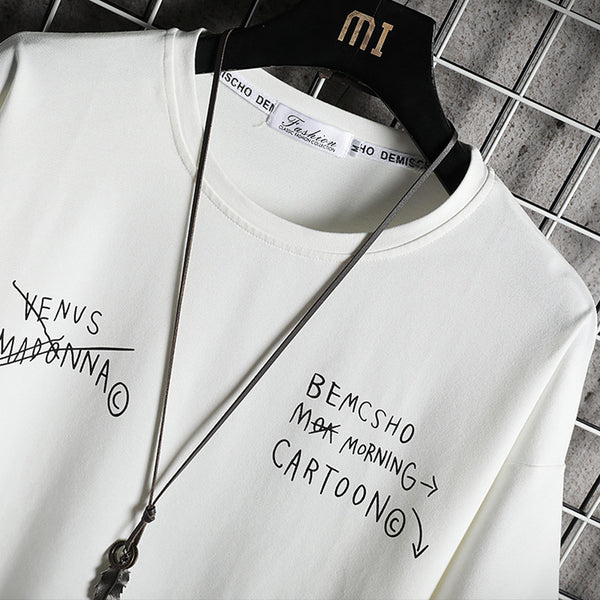 Camisa Básica Suelta de Manga Corta para Hombre - Versátil y Cómoda