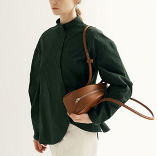 Bolso de Hombro Semicircular de Gran Capacidad - Diseño Versátil - Image 8