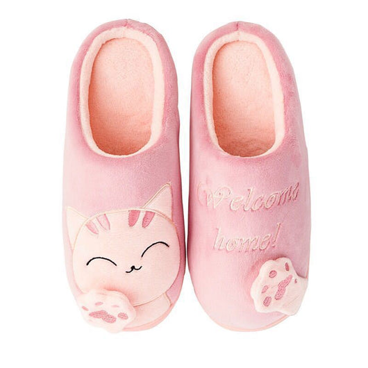 Pantuflas Invierno para Mujer Diseño Gato Cartoon - Cómodas y Cálidas para Casa - Image 11
