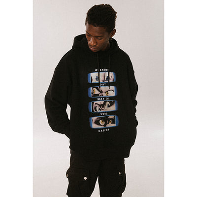 Sudadera con Capucha FORTUNE AND FAME para Hombre - Diseño Oversized Parejas Otoño - Image 9