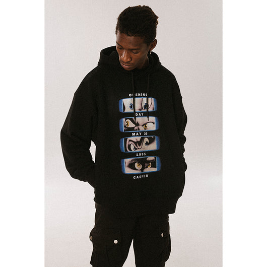 Sudadera con Capucha FORTUNE AND FAME para Hombre - Diseño Oversized Parejas Otoño - Image 9