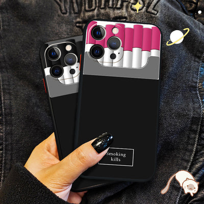 Funda Protectora Premium Compatible con Apple de Diseño Creativo Lujo - Image 2