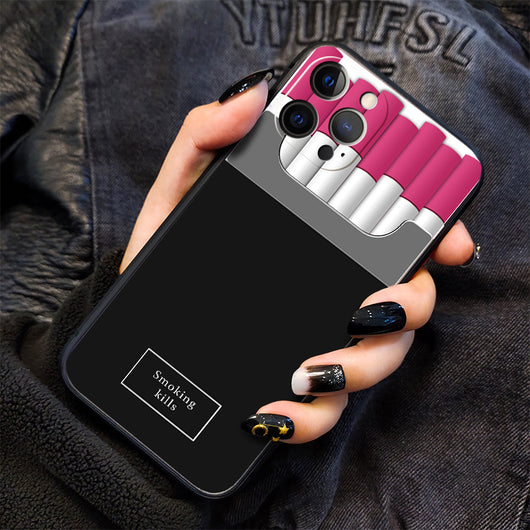 Funda Protectora Premium Compatible con Apple de Diseño Creativo Lujo - Image 4
