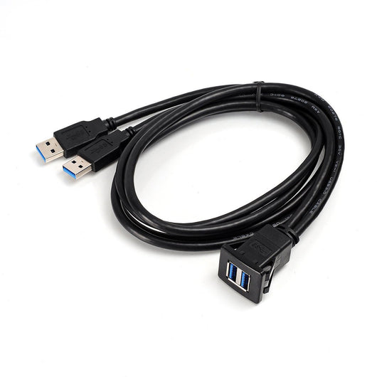 Cable USB 3.0 Dual Puerto Resistente al Agua para Auto - Image 8