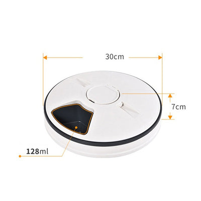 Comedero Automático para Mascotas con 6 Compartimentos, Temporizador y Grabadora de Voz - Image 15