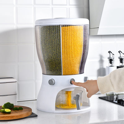 Organizador Giratorio para Alimentos con Tapa Hermética Antihumedad y Plagas - Image 9