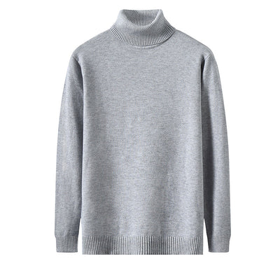 Suéter Cuello Alto Liso Ajustado - Blusa Casual Versátil - Image 3