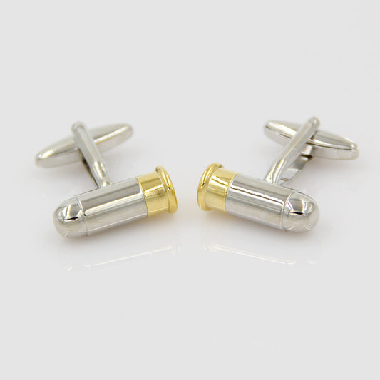 Gemelos Bicolor Elegantes para Camisas de Puño Francés - Image 2