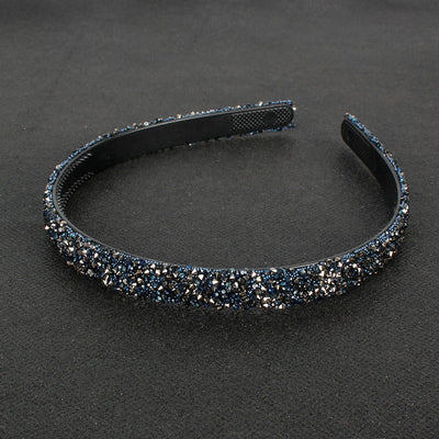 Diadema Semicircular Retro con Diamantes de Colores - Image 3