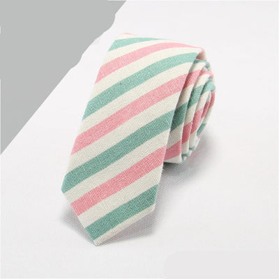 Corbata Formal Hombre Algodón y Lino - Elegancia Profesional - Image 16