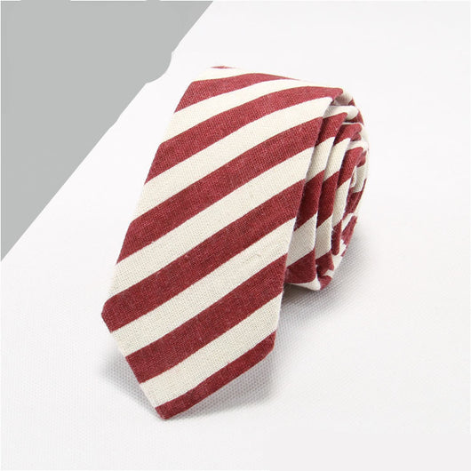 Corbata Formal Hombre Algodón y Lino - Elegancia Profesional - Image 4