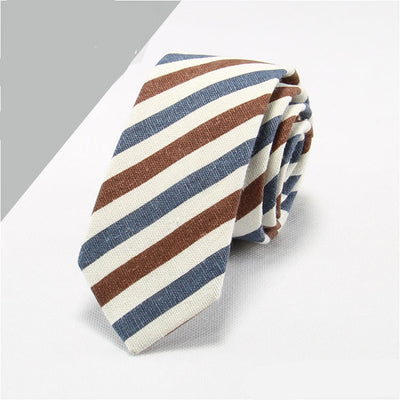 Corbata Formal Hombre Algodón y Lino - Elegancia Profesional - Image 2