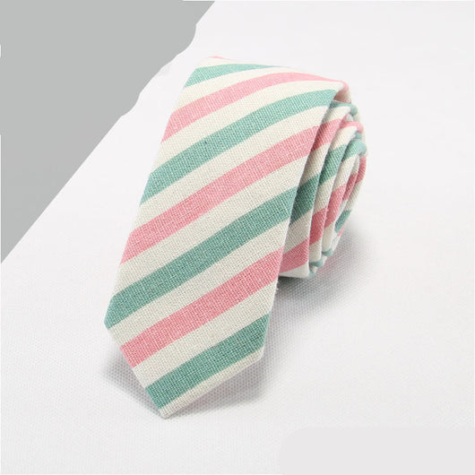 Corbata Formal Hombre Algodón y Lino - Elegancia Profesional - Image 9