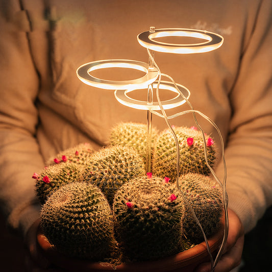 Lámpara LED de Espectro Completo para Plantas de Interior con USB