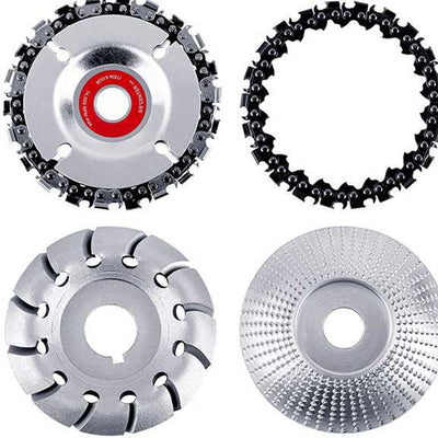 Kit Profesional de Rueda Afiladora y Pulidor para Herramientas de Carpintería - Image 10