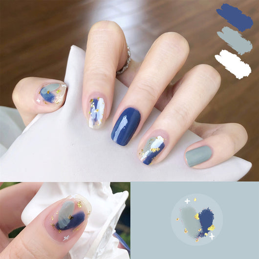 Pegatinas de Uñas Luminosas Efecto Gel Resistente al Agua - Image 7