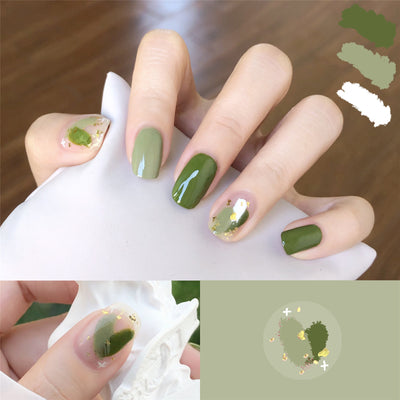 Pegatinas de Uñas Luminosas Efecto Gel Resistente al Agua - Image 8
