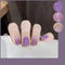 Pegatinas de Uñas Luminosas Efecto Gel Resistente al Agua