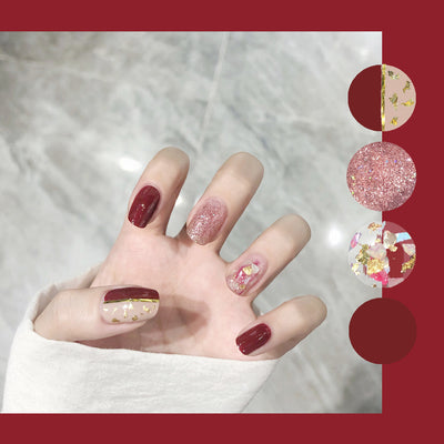 Pegatinas de Uñas Luminosas Efecto Gel Resistente al Agua - Image 5