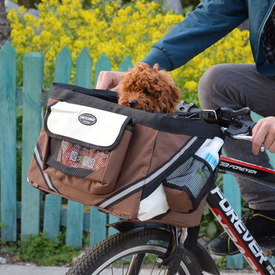 Canasta Transportadora para Bicicleta - Portador de Gatos y Perros Pequeños - Image 13