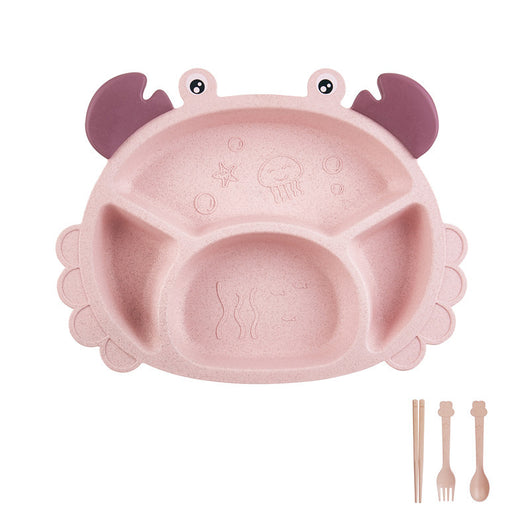 Set de Cubiertos Infantiles con Forma de Cangrejo - 6 Piezas - Image 2