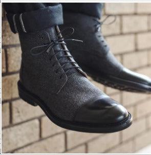 Botas Casuales para Hombre con Ajuste de Color Personalizado - Diseño Clásico