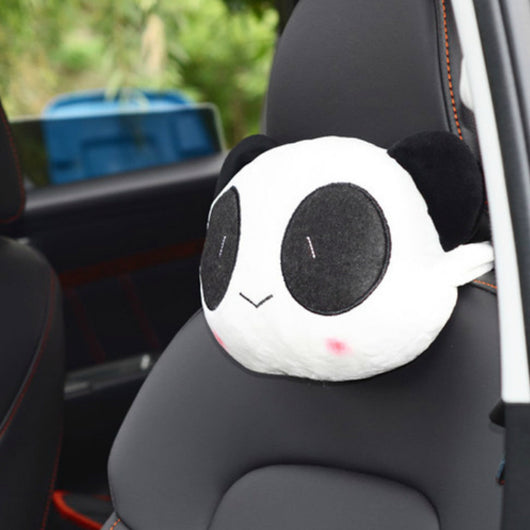 Almohada Cervical Peluche Cabeza de Panda - Soporte Ergonómico Adorable - Image 10