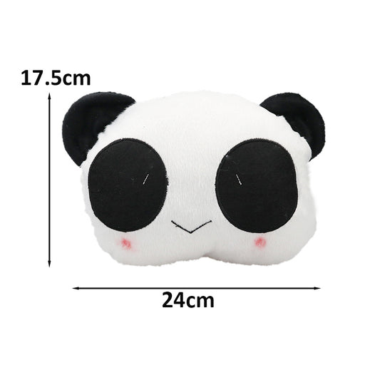 Almohada Cervical Peluche Cabeza de Panda - Soporte Ergonómico Adorable