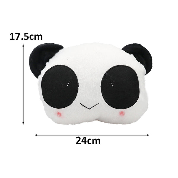 Almohada Cervical Peluche Cabeza de Panda - Soporte Ergonómico Adorable