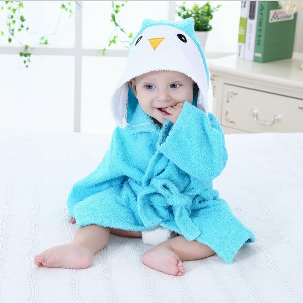 Batas de Algodón con Diseños Infantiles para Niños y Niñas