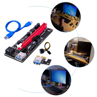 Adaptador PCI-E 1X a 16X para Tarjetas Gráficas - Image 9