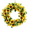 Guirnalda de Girasoles Artificiales para Puerta y Decoración del Hogar