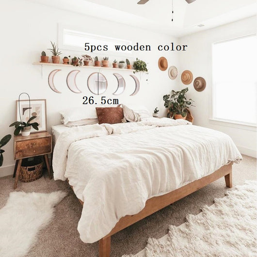 Espejo Decorativo Fases Lunares Estilo Nórdico Bohemio - Image 12