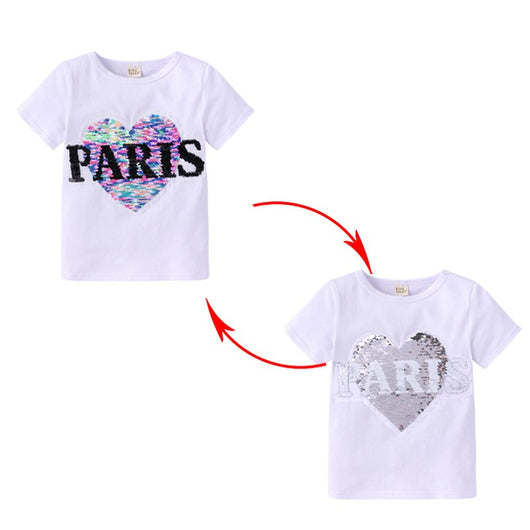 Playera Infantil de Manga Corta con Diseños de Dibujos Animados - Image 9