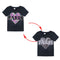 Playera Infantil de Manga Corta con Diseños de Dibujos Animados