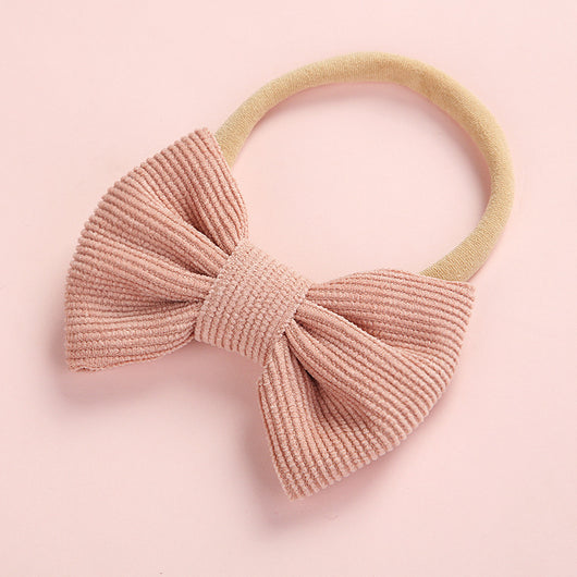 Diadema para Bebé Arco Multicolor en Pana Suave - Image 25