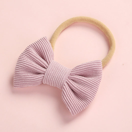 Diadema para Bebé Arco Multicolor en Pana Suave - Image 22