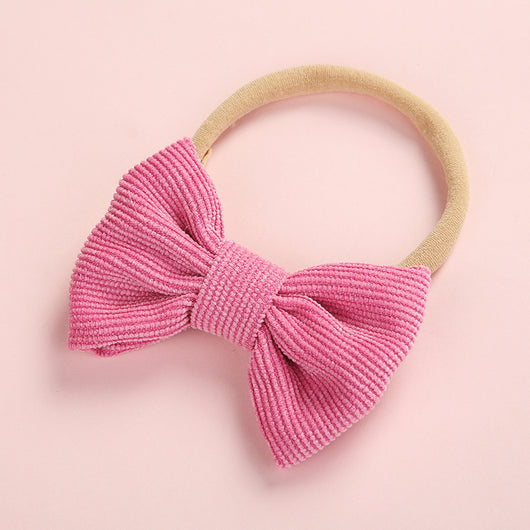 Diadema para Bebé Arco Multicolor en Pana Suave - Image 29