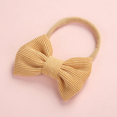 Diadema para Bebé Arco Multicolor en Pana Suave - Image 32