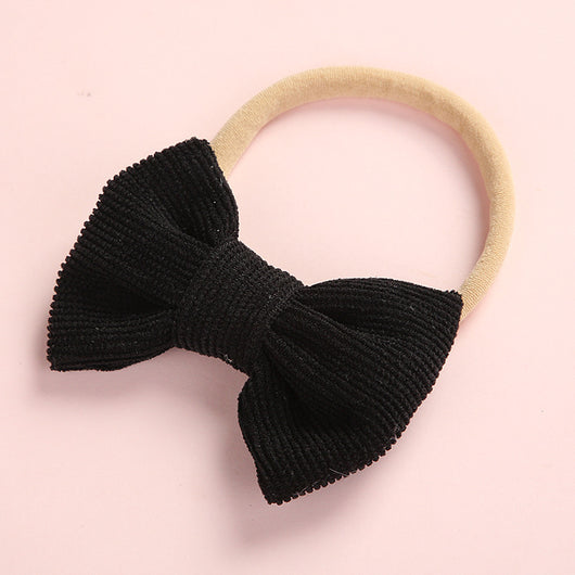 Diadema para Bebé Arco Multicolor en Pana Suave - Image 40