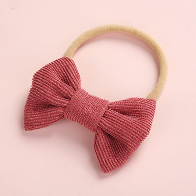 Diadema para Bebé Arco Multicolor en Pana Suave - Image 14