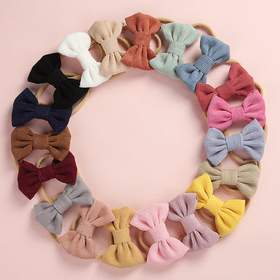 Diadema para Bebé Arco Multicolor en Pana Suave - Image 15