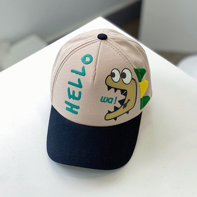 Gorra de Béisbol para Niños con Dibujos Animados y Combinación de Colores - Image 4