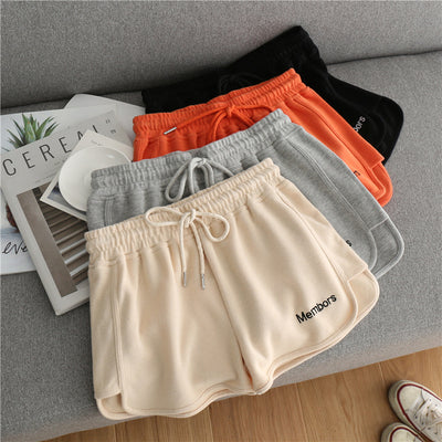 Shorts Deportivos Anchos con Bordado para Mujer - Pantalones Sueltos Casuales para Yoga y Running - Image 9