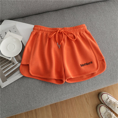 Shorts Deportivos Anchos con Bordado para Mujer - Pantalones Sueltos Casuales para Yoga y Running - Image 14