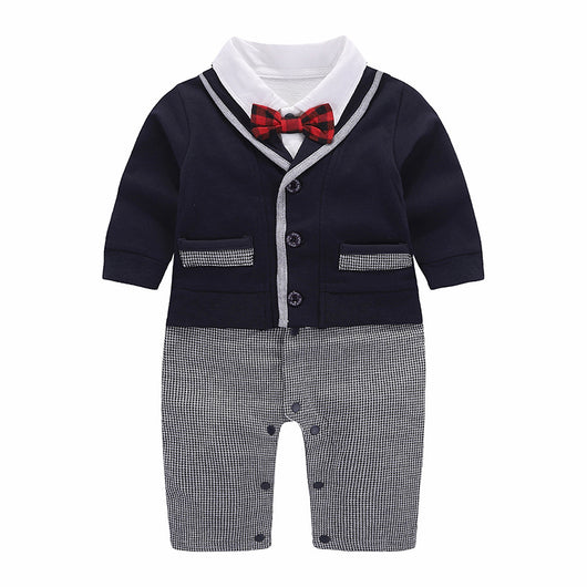 Enterizo Elegante para Caballero con Moño - Conjunto de Tres Piezas - Image 6