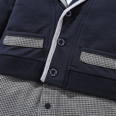 Enterizo Elegante para Caballero con Moño - Conjunto de Tres Piezas - Image 5