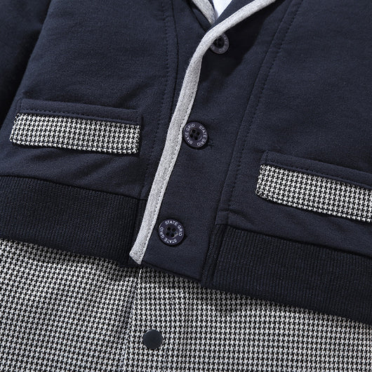 Enterizo Elegante para Caballero con Moño - Conjunto de Tres Piezas - Image 5