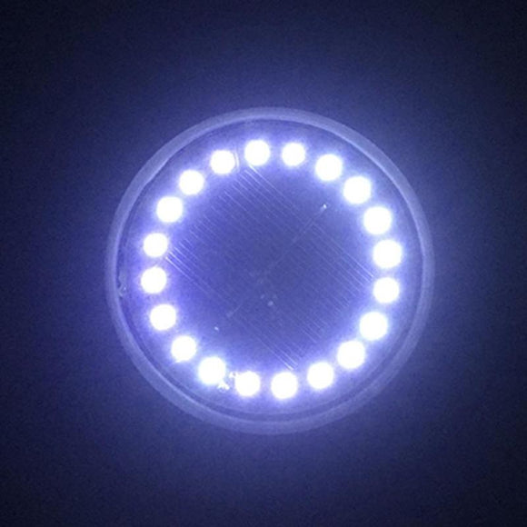 Lámparas Solares Enterradas 20 LED - Iluminación Exterior Automática