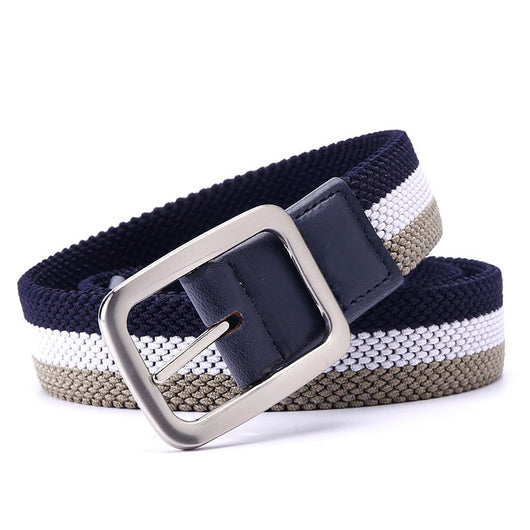 Cinturón Elástico Tejido para Hombre con Hebilla Japonesa - Image 7